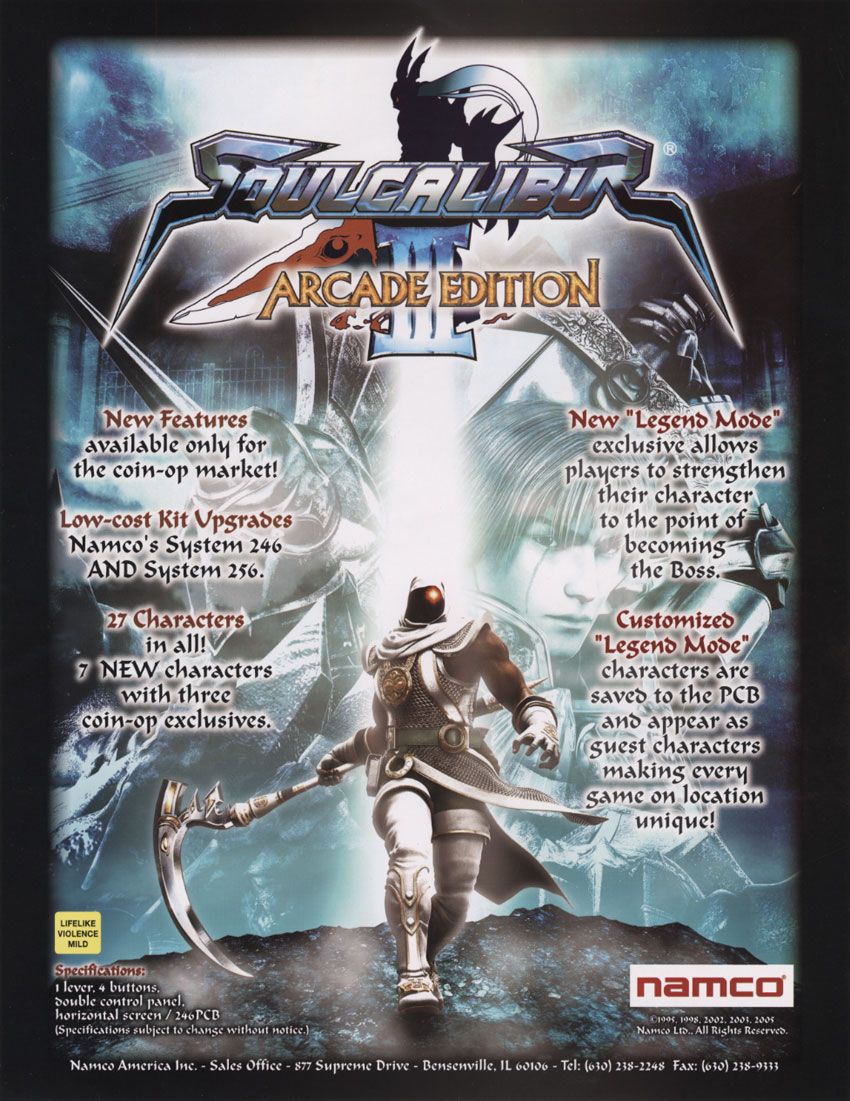 SoulCalibur III: Arcade Edition_0