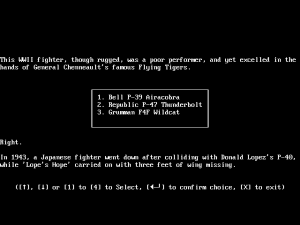 The Aeronautics Quiz MK 2