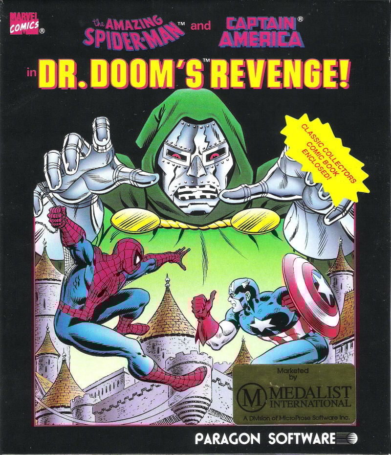 The Amazing Spider-Man and Captain America in Dr. Doom’s Revenge!_0