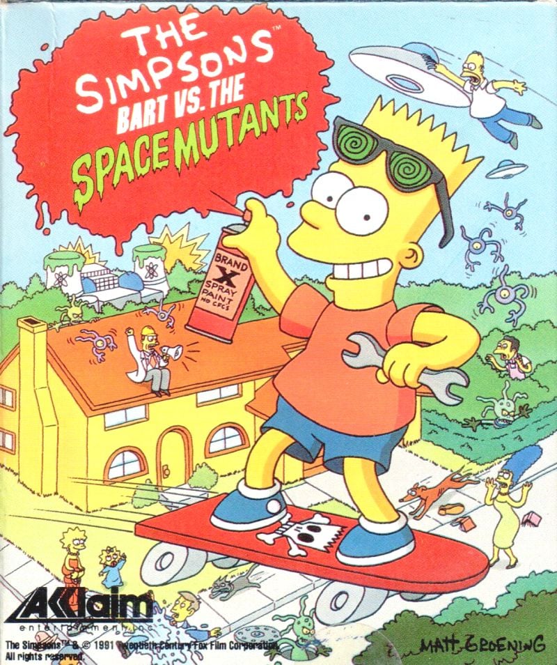 The Simpsons: Bart vs. the Space Mutants_2
