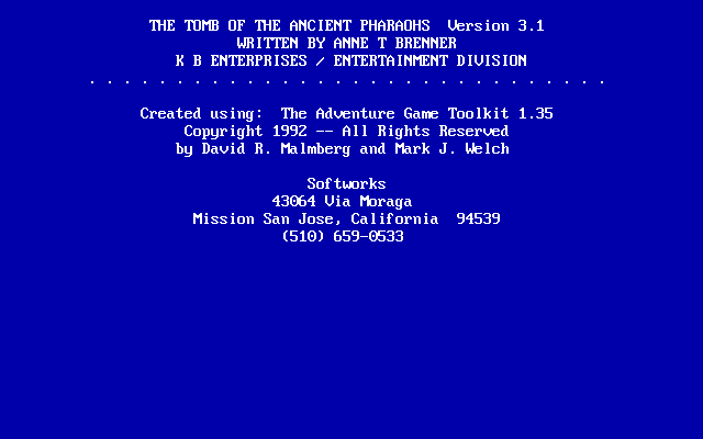 The Tomb of the Ancient Pharaohs_1