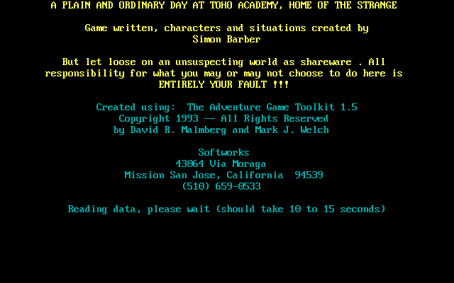 Toho Academy Adventure