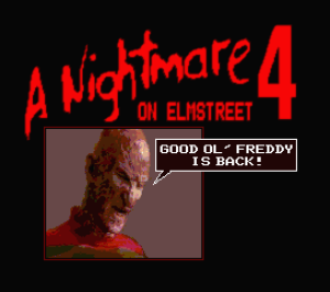 A Nightmare on Elmstreet 4