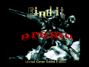 Find It – Metal Gear Solid Edition