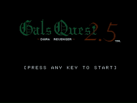 Gals Quest 2.5 – Dark Revenger – Revenge of Gal Bat!