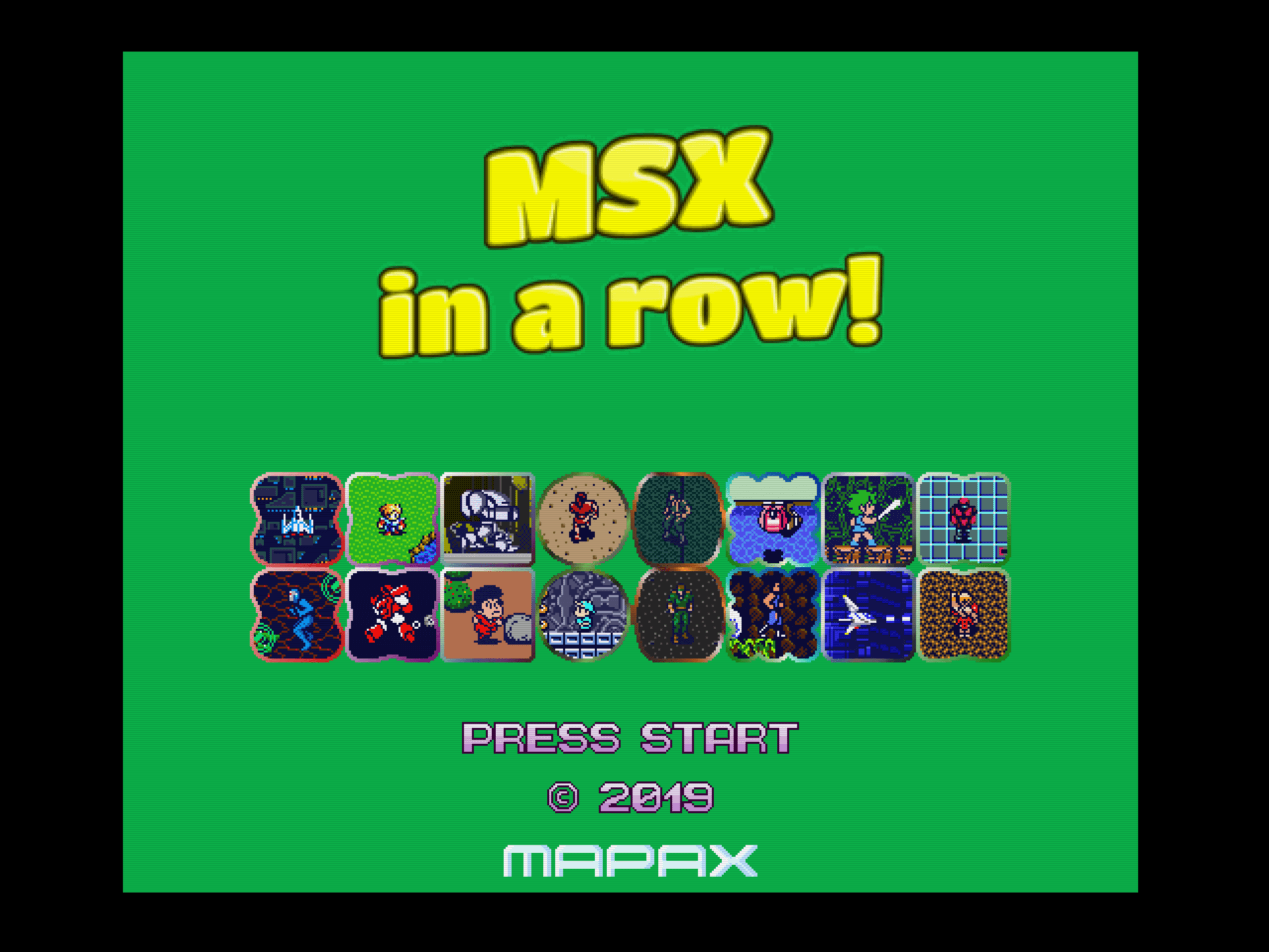 MSX in a Row!