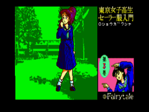 Tokyo High School Girl Sailor Suit Introduction