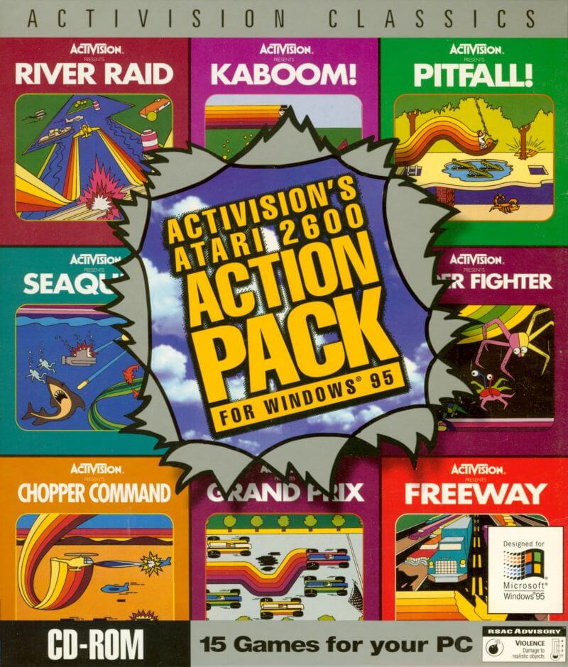 Activision’s Atari 2600 Action Pack for Windows