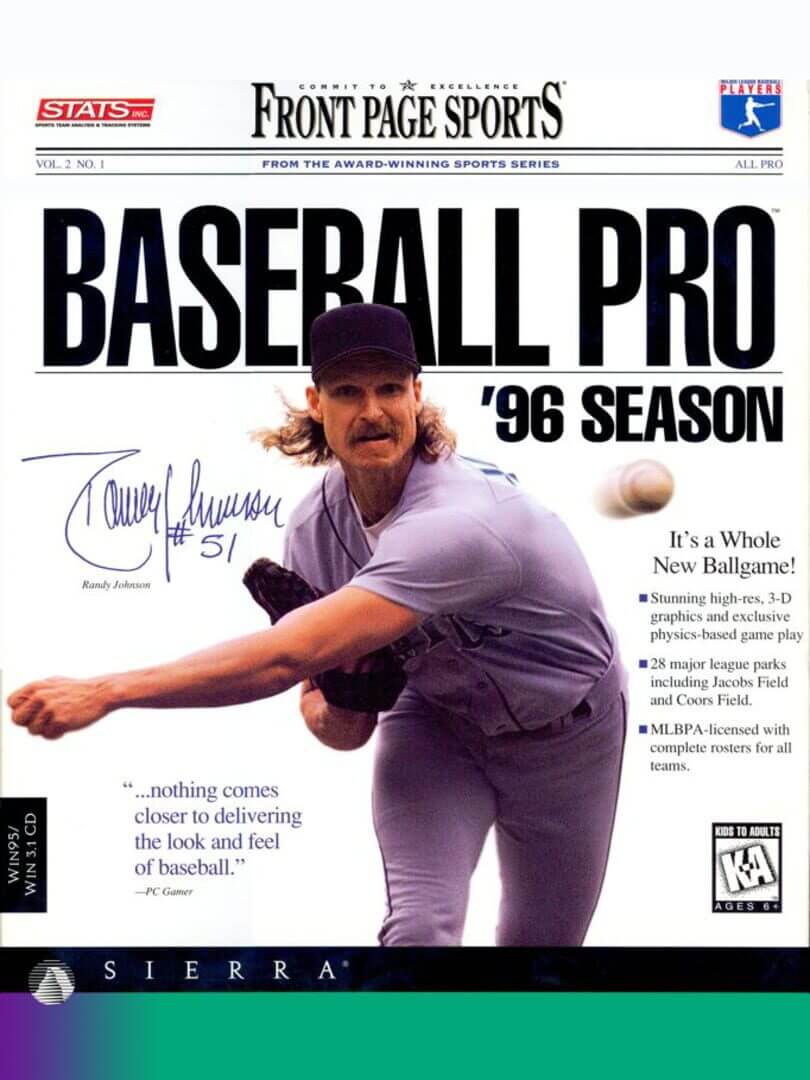 Front Page Sports: Baseball Pro ’96 Season