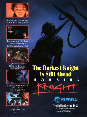 Gabriel Knight: Sins of the Fathers