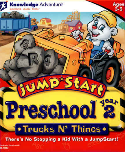 JumpStart Preschool Year 2: Trucks N Things