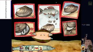 Oscar the Balloonist Dives into the Lake