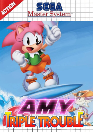 Amy Rose in Sonic Triple Trouble