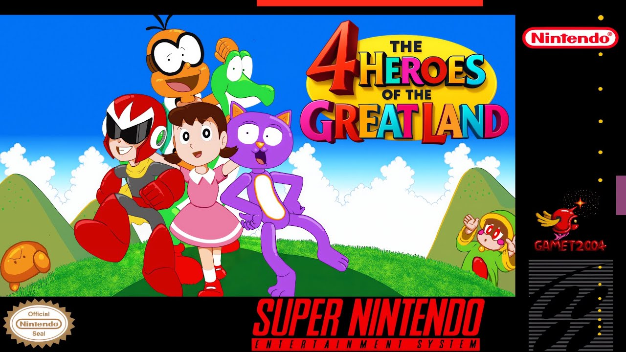 The 4 Heroes Of The Great Land